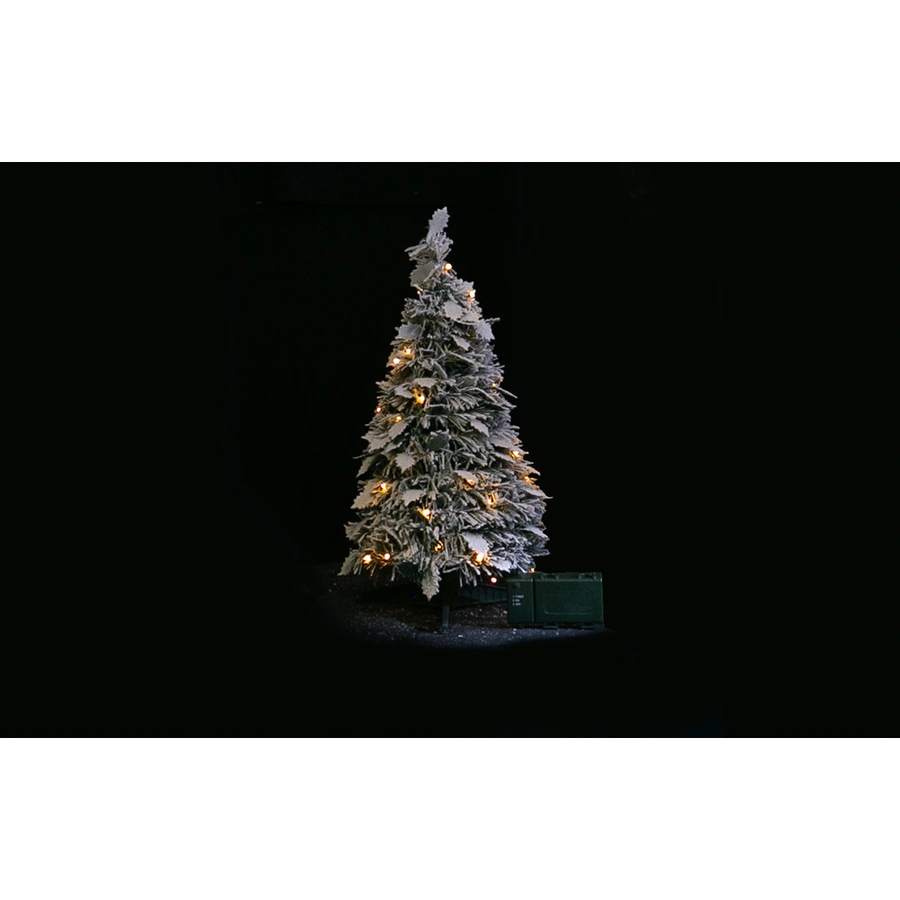 Tafel Kunstkerstboom Snowtree met LED - 45 cm - afbeelding 2