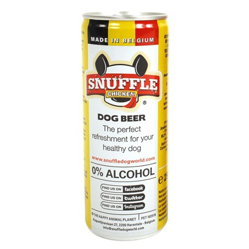 Snuffle Dog Beer Chicken 250 ml koop je bij De Boet