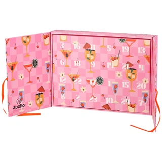 Sokken Adventskalender Dames Cocktail - 12 paar - afbeelding 2