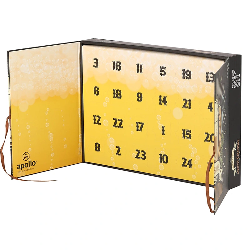 Sokken Adventskalender Heren Bier - 12 paar - afbeelding 2