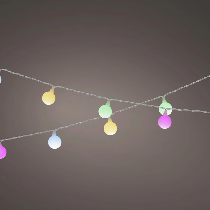 Solar Cherry Lights 290 cm - Soft Multi - afbeelding 2