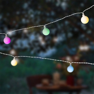 Solar Cherry Lights 290 cm - Soft Multi - afbeelding 3