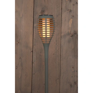 Solar Fakkel Vlameffect Olijf - 10x61 cm