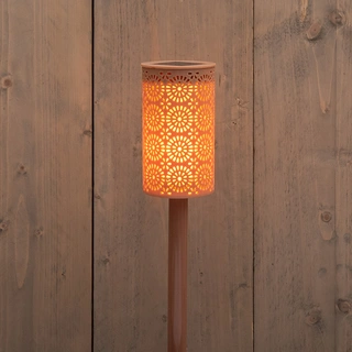 Solar Fakkel Vlameffect Terra - 7,5x49 cm