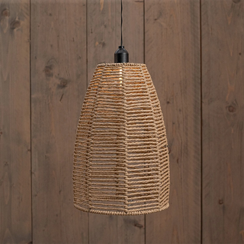 Solar Hanglamp Naturel Edison - 20x30,5 cm