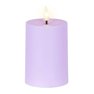 Solar Buitenkaars Kunststof Lila - Ø7x10 cm| De Boet