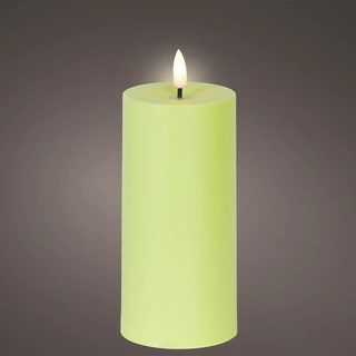 Solar Buitenkaars Kunststof Groen - Ø7x15 cm - afbeelding 2