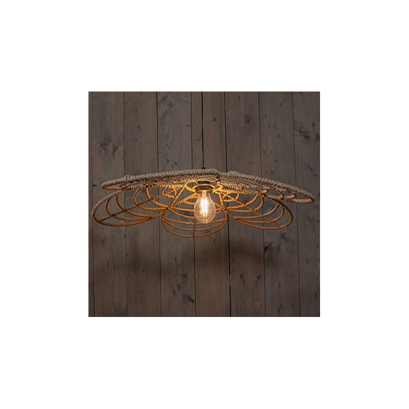 Solar Lamp Naturel Edison - 54,5x8 cm
