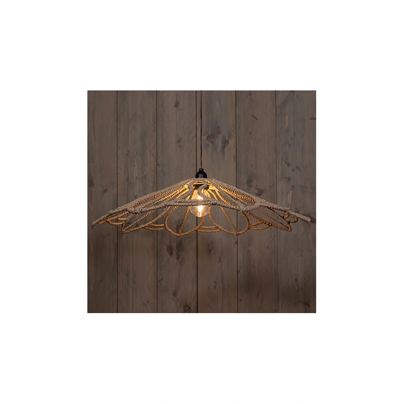 Solar Lamp Naturel Edison - 55,5x10 cm