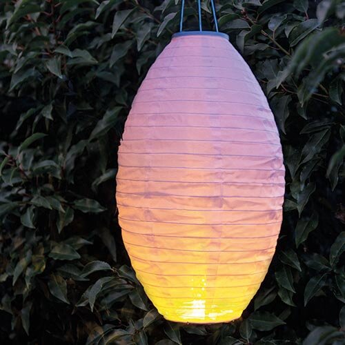 voorwoord Aan boord Uil Solar Lampion Vlameffect - 30x50 cm koopt u bij De Boet