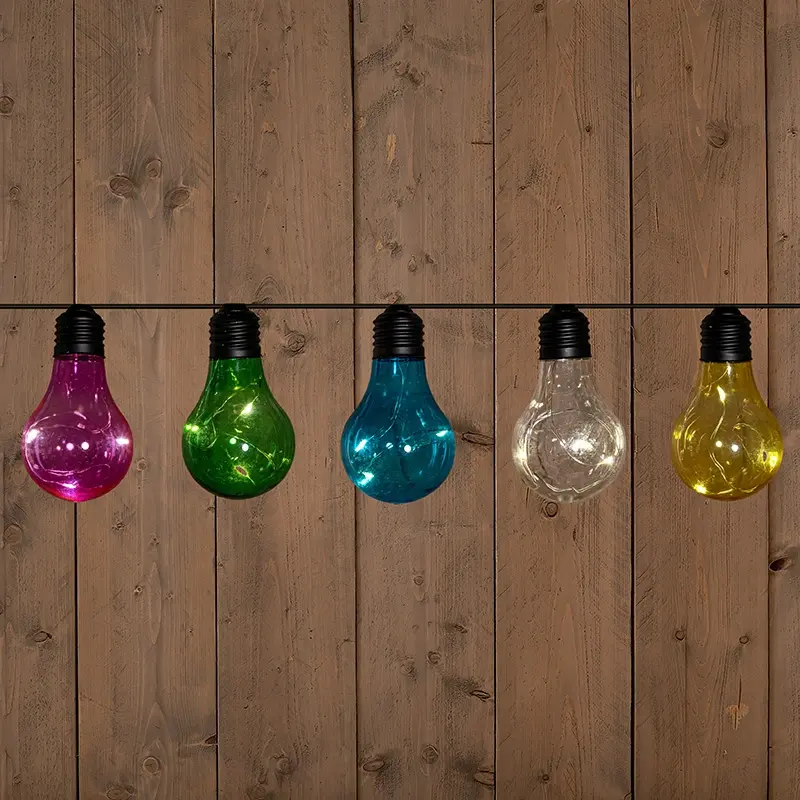 Anna's Collection Solar Partylights Multi 50 LED - 4,5 m