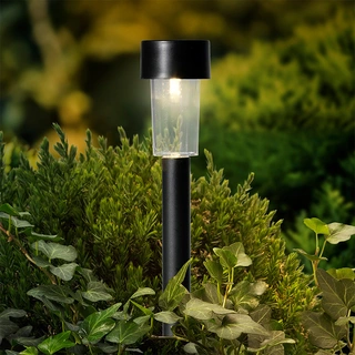 Solar Tuinsteker Zwart  20,5 cm - Warm Wit - afbeelding 3