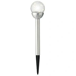 Solar Stake Light Transparant 30 cm - Warm Wit - afbeelding 2