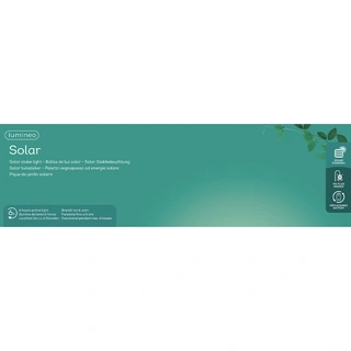 Solar Stake Light Transparant 30 cm - Warm Wit - afbeelding 5