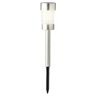 Solar Stake Light RVS 26 cm - Warm Wit - afbeelding 2