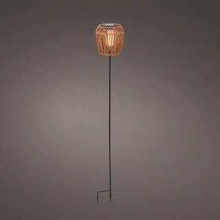 Solar Tuinsteker Wicker Terra 104 cm - Flame