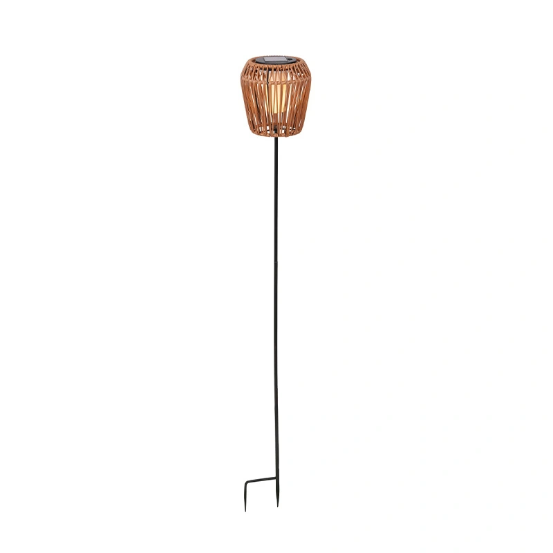 Solar Tuinsteker Wicker Terra 104 cm - Flame - afbeelding 2