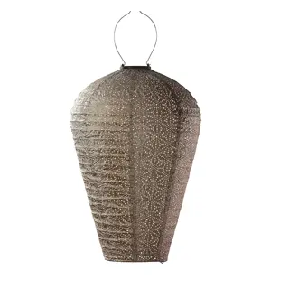 Lumiz Solar Lampion Balloon 35 - Sashiko - Taupe