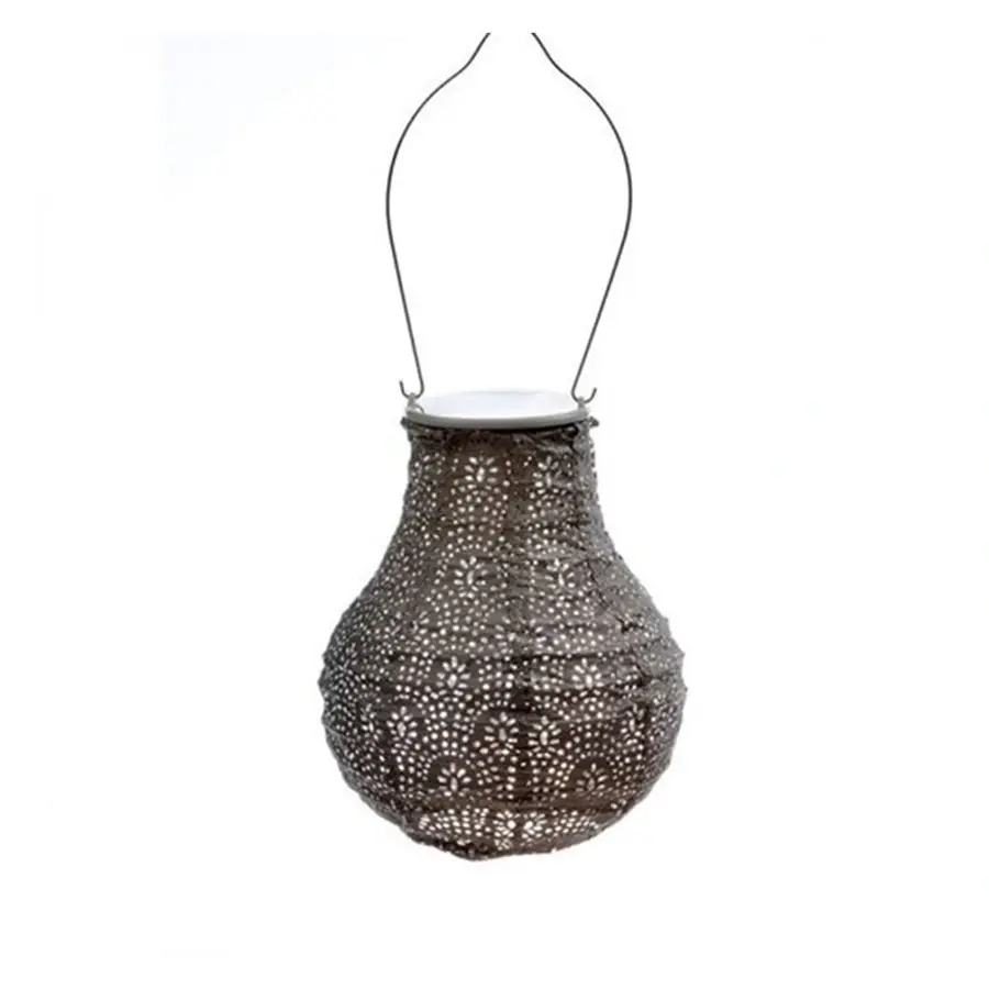 Lumiz Solar Lampion Bulb 16 - Fan - Taupe