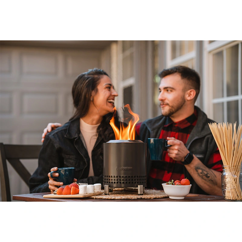Solo Stove Mesa XL Tafelvuurkorf RVS Ash - Ø17,7 cm - afbeelding 4