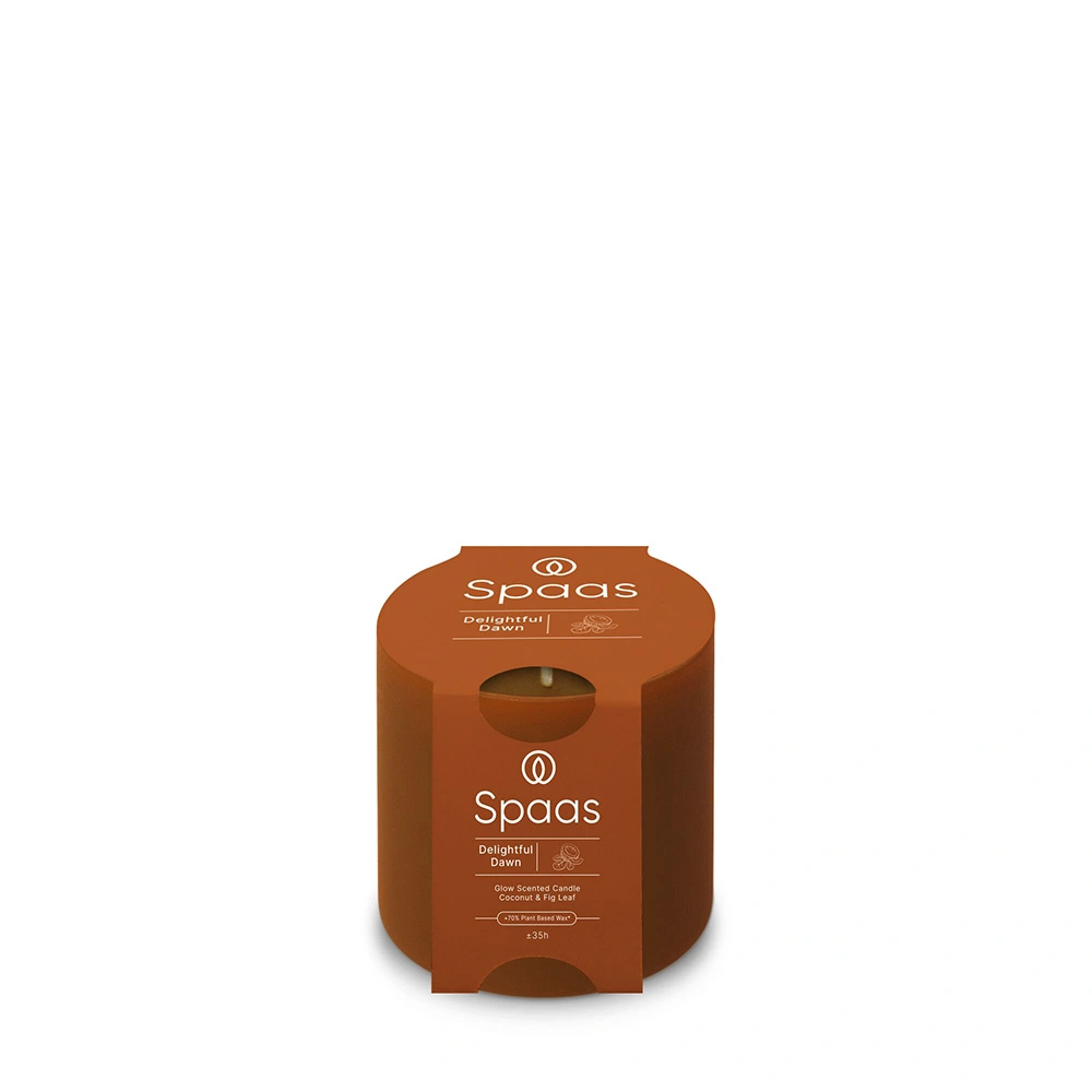 Spaas Maxi Candles Scented Tea Lights Block Pack X8 10h - Soft Sunrise