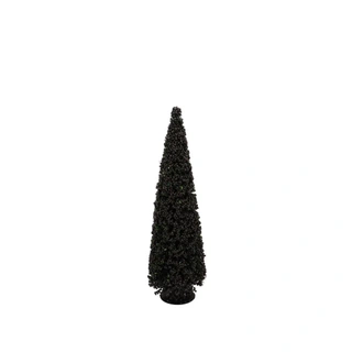Kerstboompje Sparkle Berry Black - 30 cm | De Boet