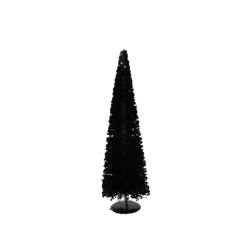 Kerstboompje Sequins Black - 50 cm - afbeelding 1