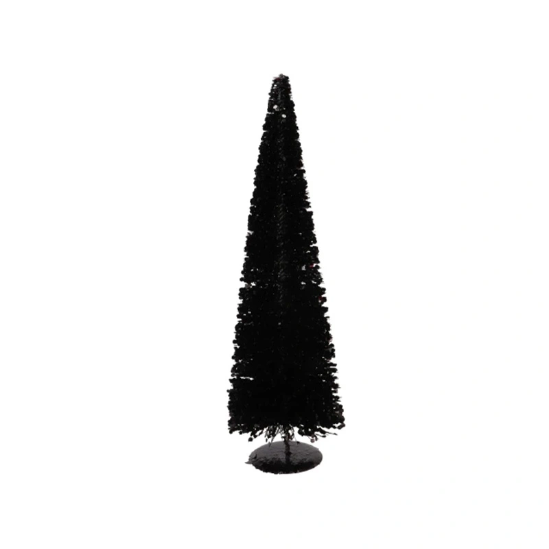 Kerstboompje Sequins Black - 60 cm - afbeelding 1