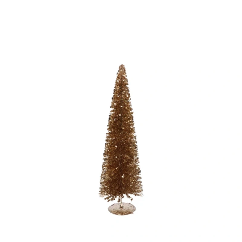Kerstboompje Sequins Champagne - 40 cm - afbeelding 1