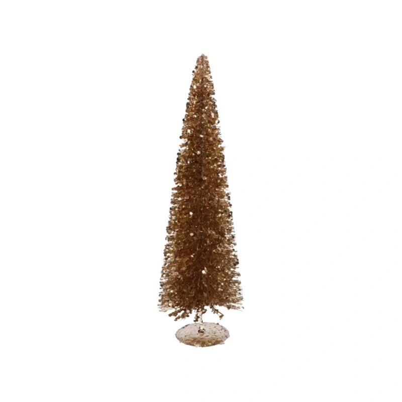 Kerstboompje Sequins Champagne - 60 cm - afbeelding 1