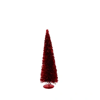 Kerstboompje Sequins Red - 30 cm | De Boet
