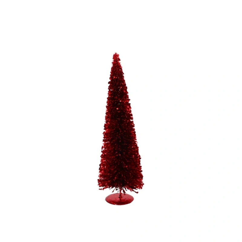Kerstboompje Sequins Red - 50 cm - afbeelding 1