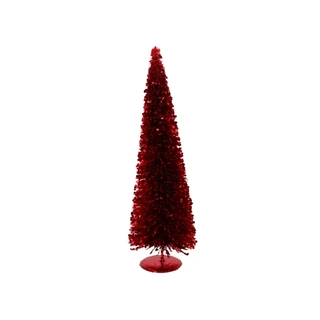 Kerstboompje Sequins Red - 60 cm - afbeelding 1