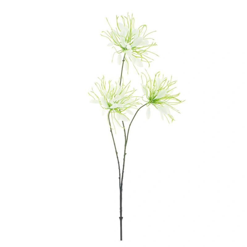 Kunstbloem Spider Flower Crème - 94 cm
