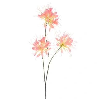 Kunstbloem Spider Flower Peach - 94 cm