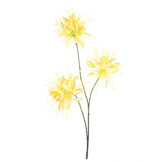 Kunstbloem Spider Flower Geel - 94 cm