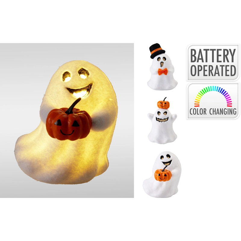Spook klein met LED assorti