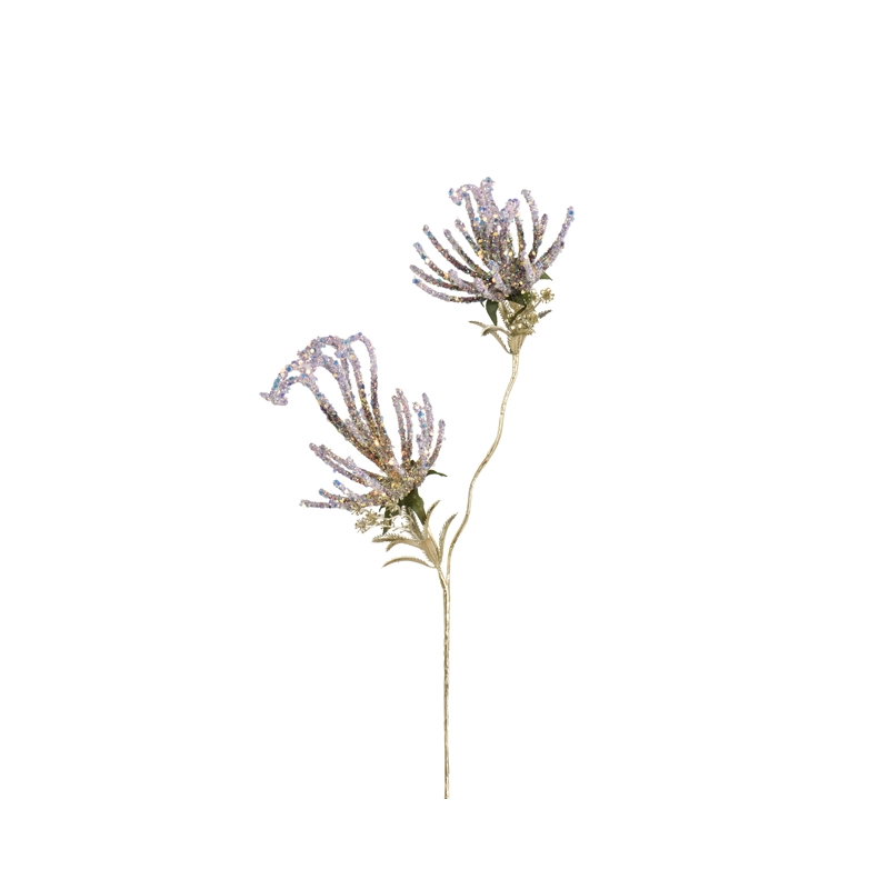 Kunstbloem Spray Paars - 64 cm