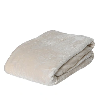 Sprei Kerstboom 130x170 - Crème