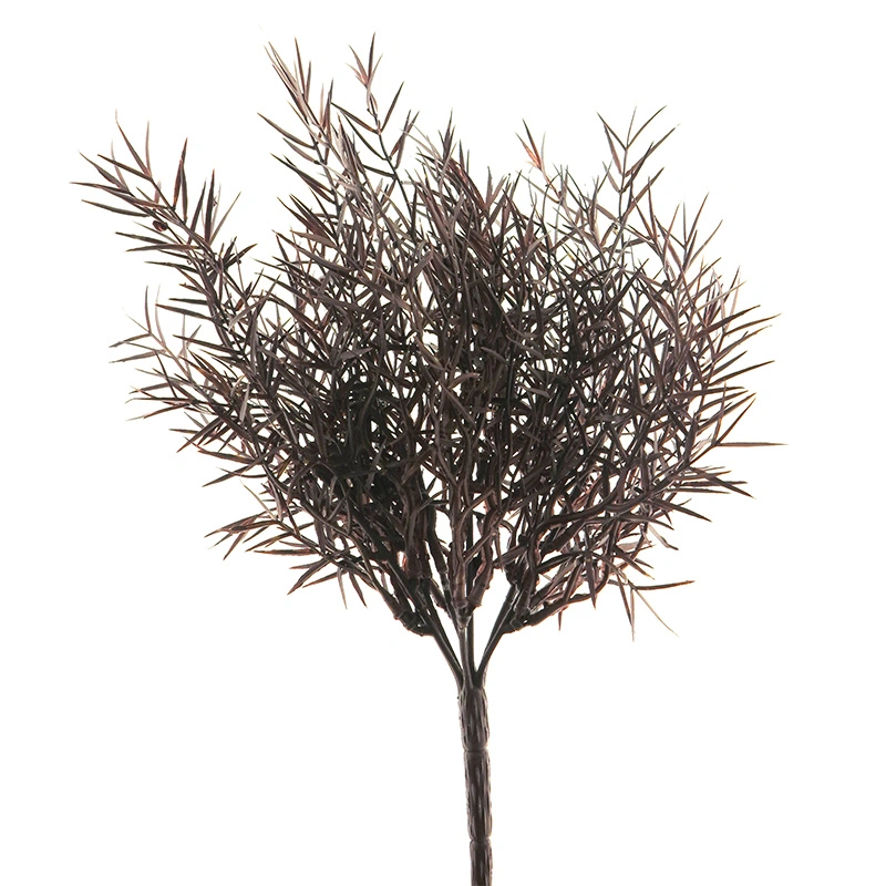 Kunsttak Sprengeri Bush Burgundy - 32 cm