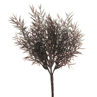 Kunsttak Sprengeri Bush Burgundy - 32 cm