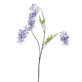 Kunstbloem Spring flower spray lavender 103cm