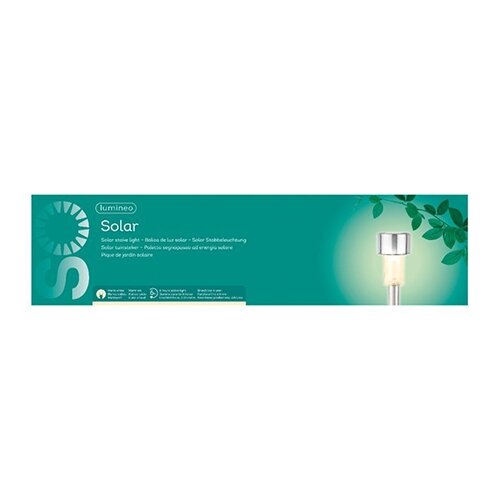 Solar Stake Light RVS - 24 cm - afbeelding 2