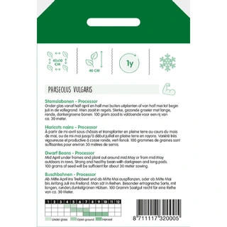 Stamslabonen Processor, zonder draad, 100g - afbeelding 2