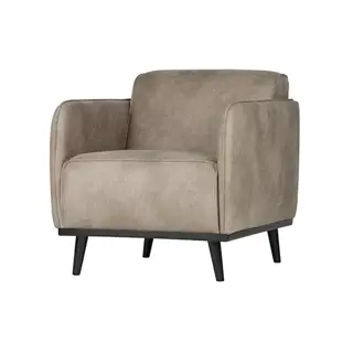 BePureHome Statement Fauteuil Met Arm Elephant Skin - afbeelding 3