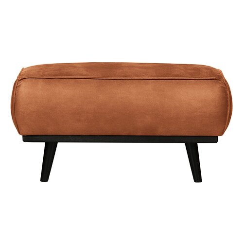 BePureHome Statement Hocker Eco Leer Cognac 80x55cm