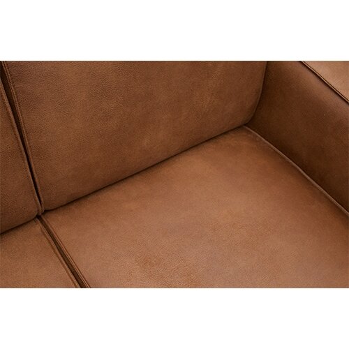 BePureHome Statement Hoekbank Links Eco Leer Cognac - afbeelding 3