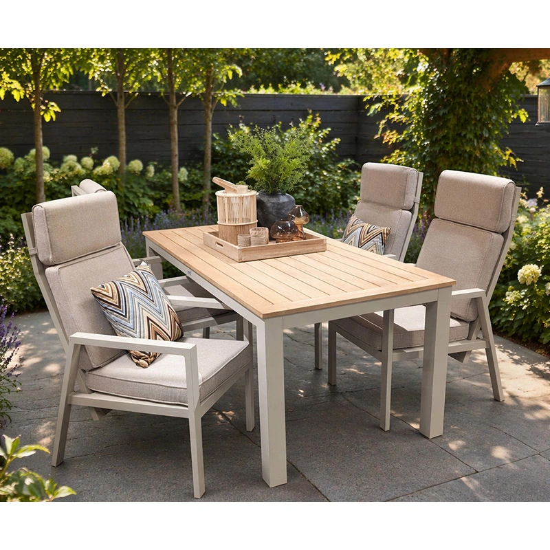 Stefano Diningset - Beige - afbeelding 2