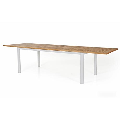 Trestino Stefano Tuintafel Uitschuif 224/304 cm - Wit