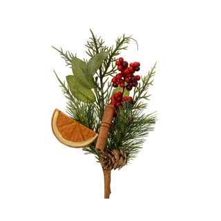 Kunsttak Kerstpick - 20 cm
